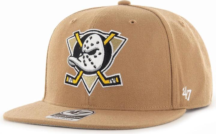 Produktbild 47 Brand Snapback Cap - Sure Shot Anaheim Ducks Camel Beige
