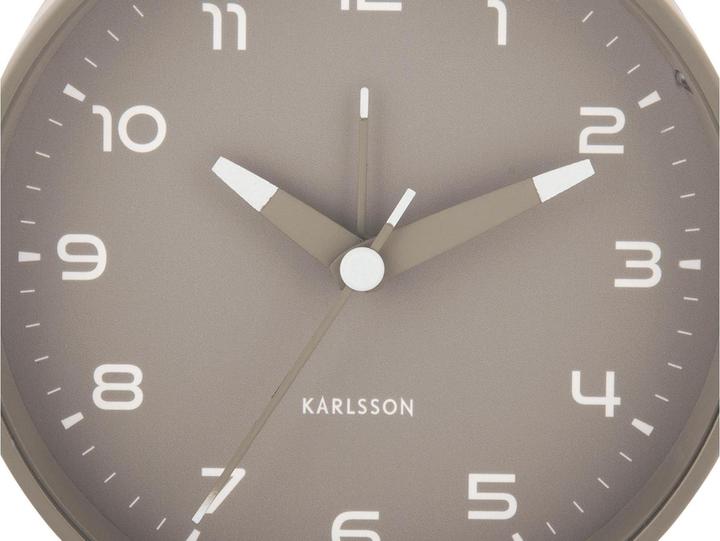 Produktbild Karlsson Klassischer Wecker Orgullo Dark grey, Funktionen: Alarm
