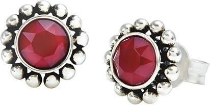Actual product image Steinkult Amy" earrings (18ct gold-plated, 925 Sterling silver, silver-plated, Brass, Crystal stone)