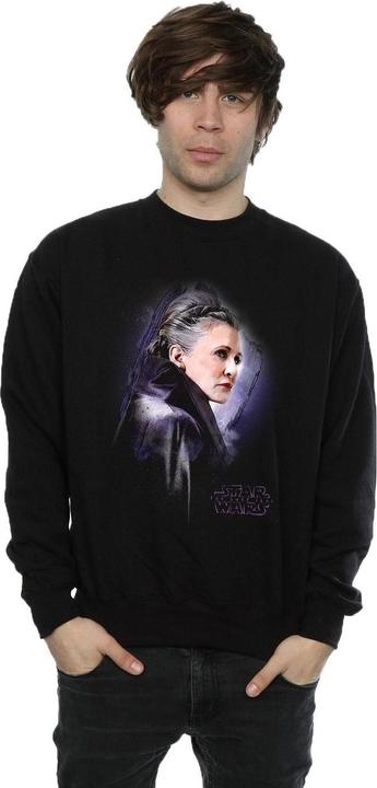 Actual product image Star Wars Mens The Last Jedi Leia Brushed Sweatshirt (XL)