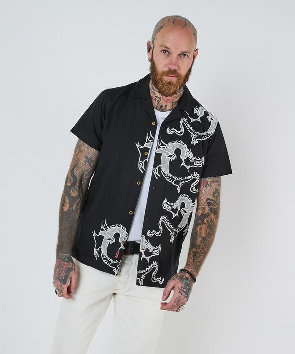 Produktbild Joe Browns Embroidered Dragon Short Sleeve Shirt (L)