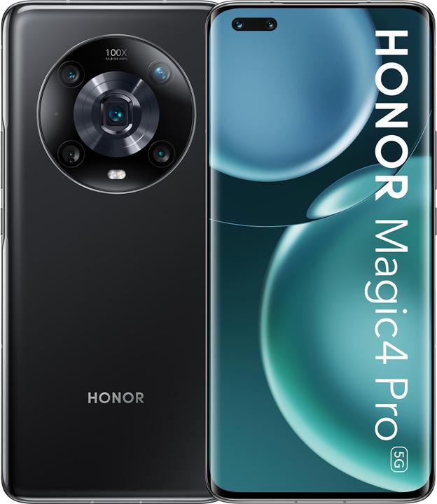Honor Magic 4 Pro (256 GB, Black, 6.81", Dual SIM, 50 Mpx, 5G)