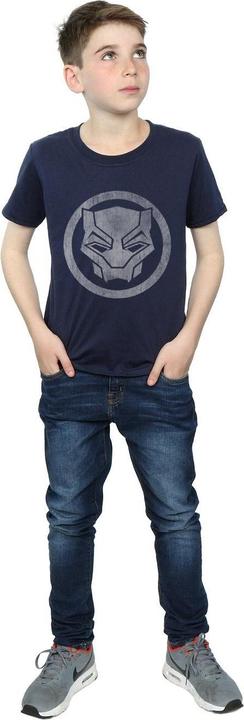 Image du produit Garçons - Black Panther Distressed Icon T-Shirt (116)