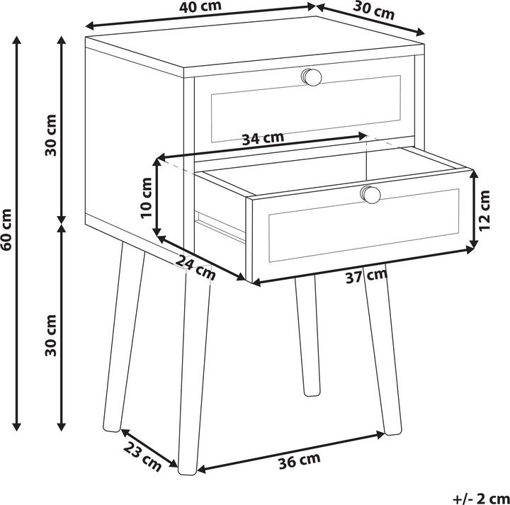 Produktbild Beliani Butte