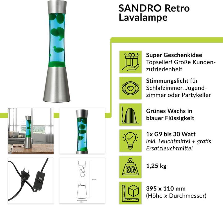 Actual product image Licht-Erlebnisse Sandro (G9)