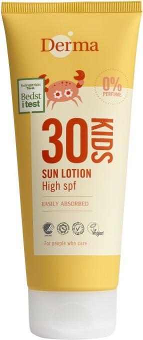 Derma Kids Tube SPF 30 (200ml) (Sonnencreme, SPF 30, 200 ml)