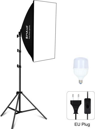 Actual product image Puluz Softbox continuous light with tripod (Soft boxes)