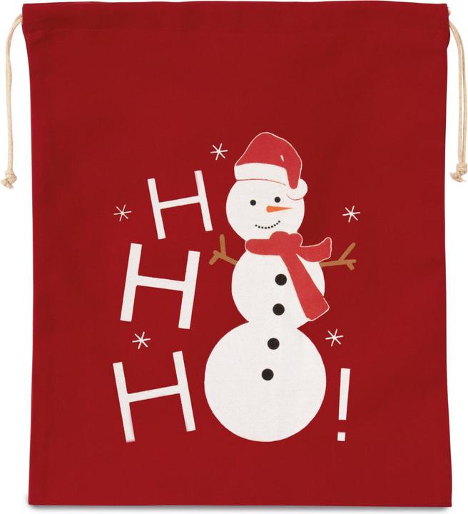 Image du produit Kimood Sac à accessoire motif bonhomme de neige coton
