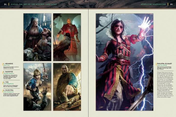 Immagine prodotto Panini Gwent: l'arte del gioco di carte Witcher (Tedesco)