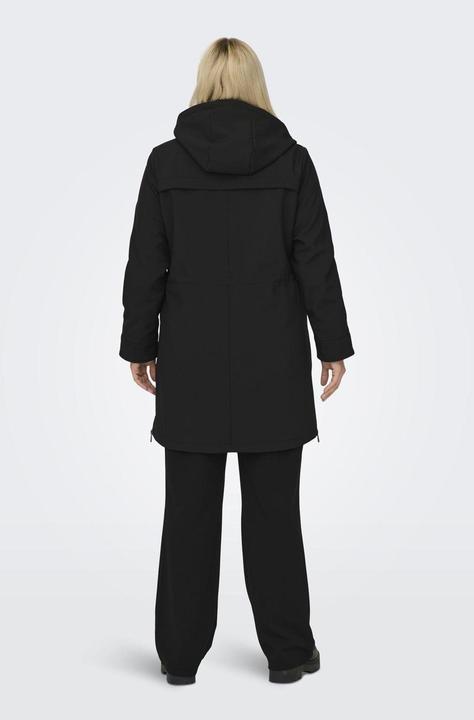 Actual product image Only Hood Ribbed cuffs Coat Long parka (46)