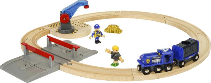 Brio Polizei Goldtransport Set