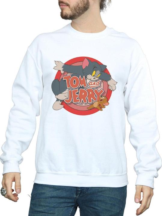 Actual product image Tom & Jerry Mens Classic Catch Sweatshirt (M)