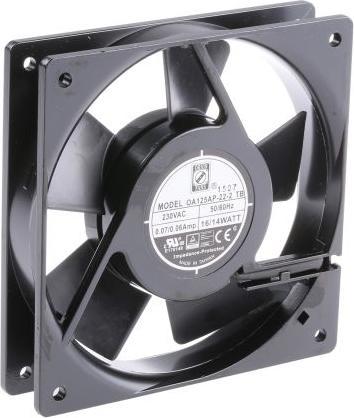Produktbild Rs Pro AC ball bearing fan,120mm 102cu.m/h 230V