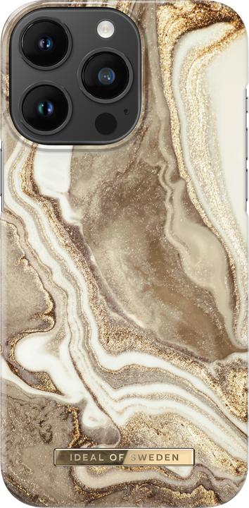Immagine prodotto iDeal Of Sweden Design Cover Marmo Sabbia Dorata (Apple iPhone 14 Pro Max)