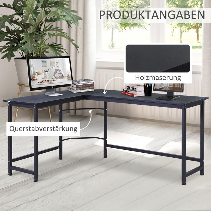 Actual product image Vinsetto Corner desk (168 x 120 x 75 cm)