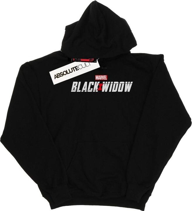 Black Widow Movie Logo Kapuzenpullover Mädchen