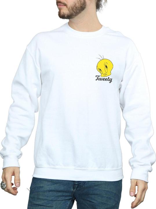 Immagine prodotto Looney Tunes Tweety Pie Head Felpa Uomo (L)