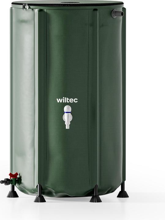 Produktbild Wiltec Regentonne faltbar 250l Regenwassertonne Wassertank Regenfass Wassertonne (250 l)