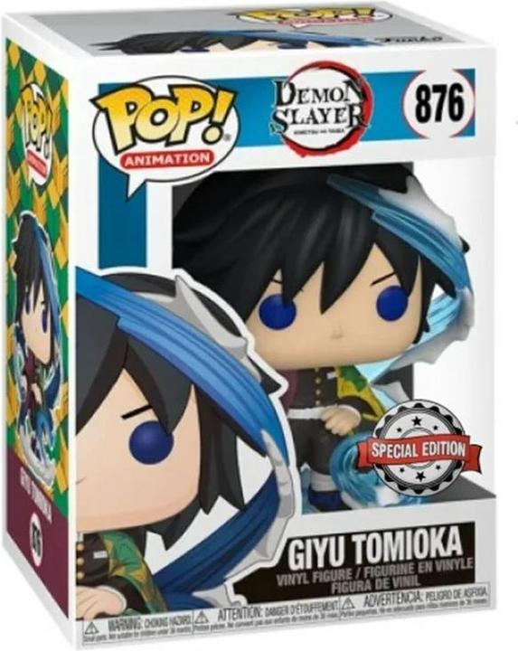 Immagine prodotto Funko POP! Ammazzademoni Giyu Tomioka (Respiro d'acqua) Esclusivo