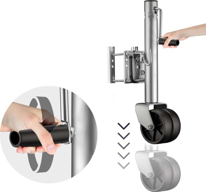 Wiltec Roue de support double