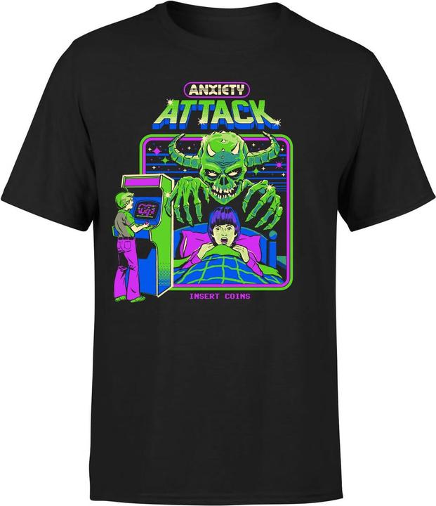 Produktbild Steven Rhodes Anxiety Attack TShirt Leuchtet im Dunkeln (L)