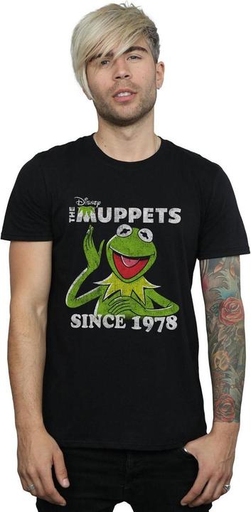 Actual product image Disney Mens The Muppets Kermit Since 1978 T-Shirt (XXL)