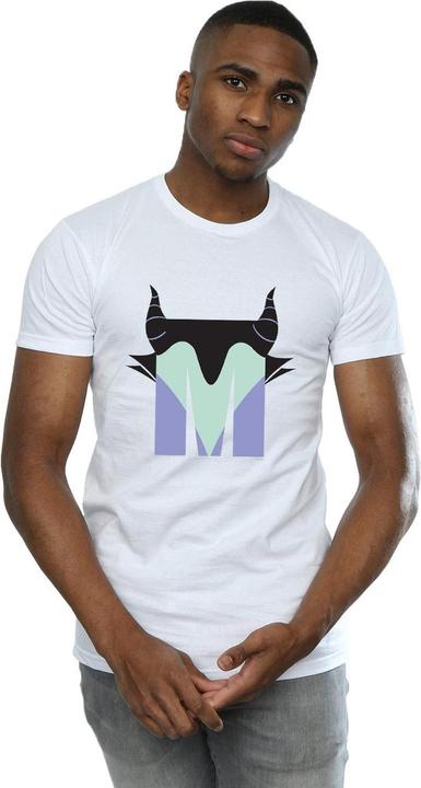 Actual product image Disney Mens Alphabet M Is For Maleficent T-Shirt (3XL)