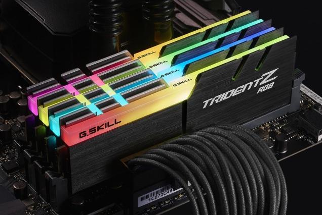 Produktbild G.Skill Trident Z RGB (4 x 8GB, 3200 MHz, DDR4-RAM, DIMM)