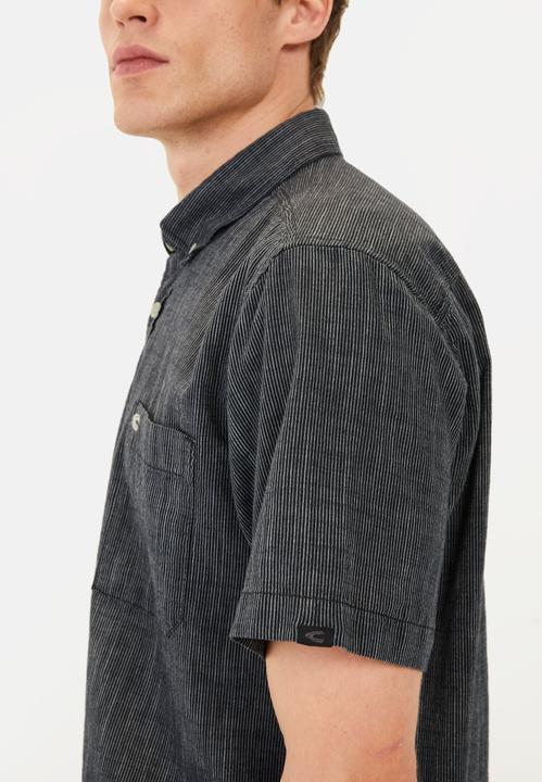 Actual product image Camel Active Kurzarmhemd mit Strukturmuster (3XL)