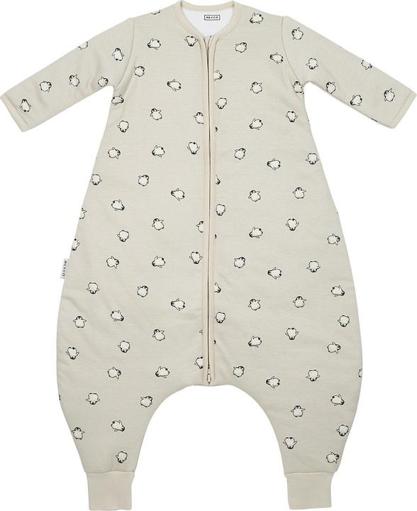 Actual product image Meyco Penguin baby winter sleepsuit jumper with sleeves (92 cm, 2.5 TOG)
