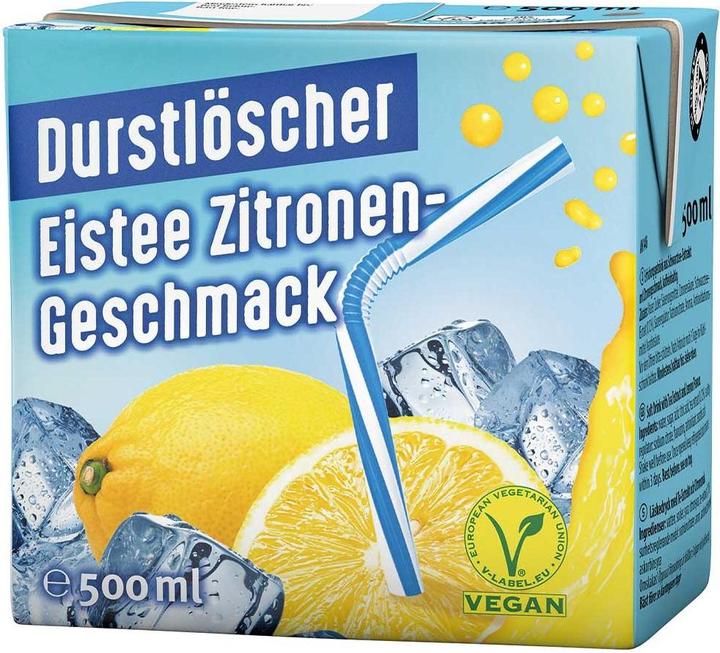 Immagine prodotto Durstlöscher Bevanda rinfrescante e dissetante Tè freddo al limone (1 x 50 cl)
