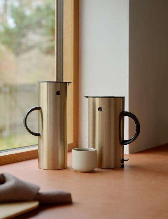 Actual product image Stelton EM Wasserkocher brushed brass (1.50 l, EU plug)