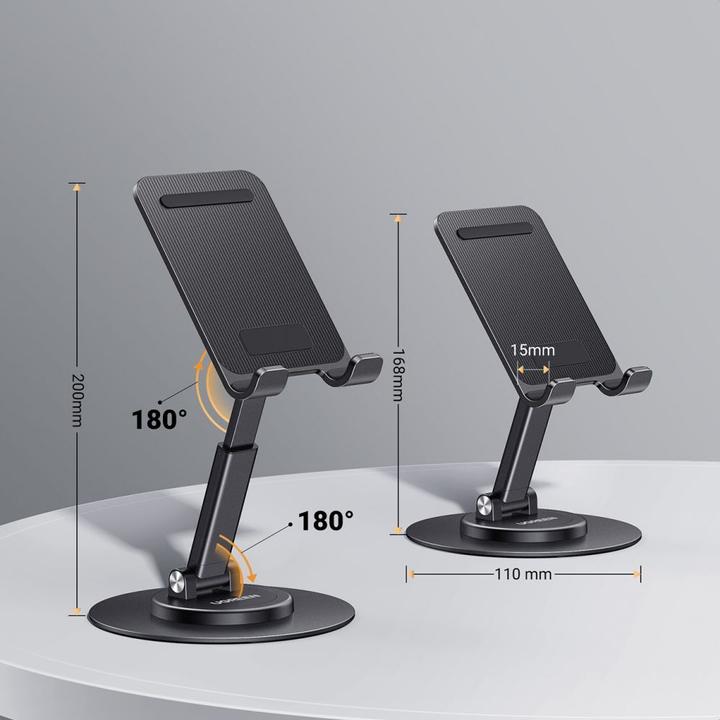 Actual product image Ugreen LP805 desk stand for phone tablet - black