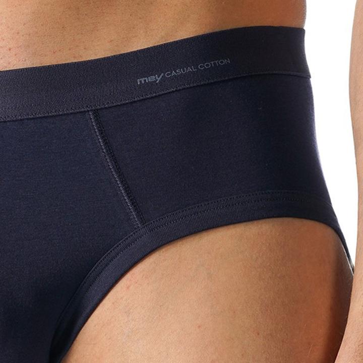 Immagine prodotto Mey Confezione da 3 slip casual in cotone con fascia in vita intrecciata - mutande (L, confezione da 3)