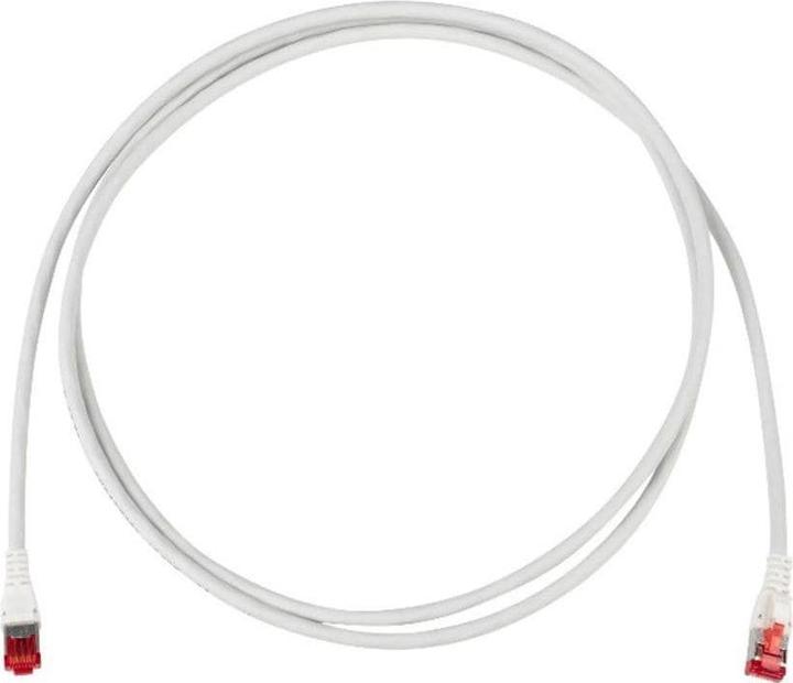 R&M Patch cable Cat 6A, S/FTP, 3 m, gray (S/FTP, CAT6a, 3 m)