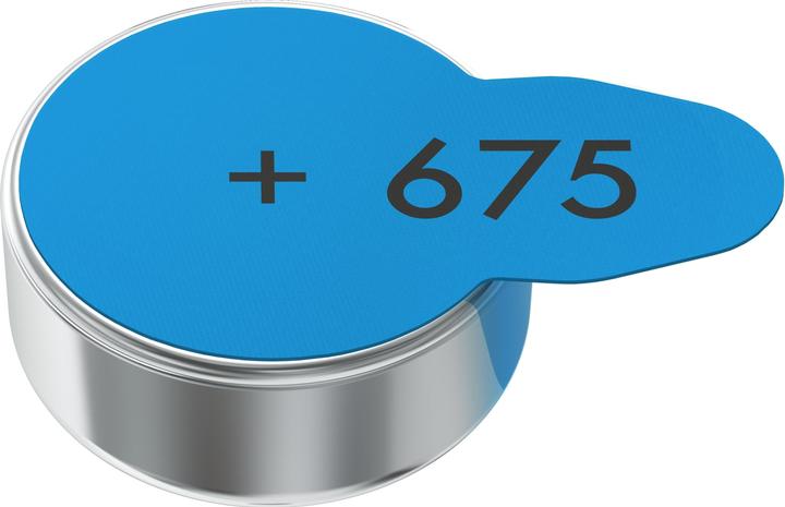 Produktbild Varta Hörgerätebatterie 675 6 Stück (6 Stk., 675, 640 mAh)