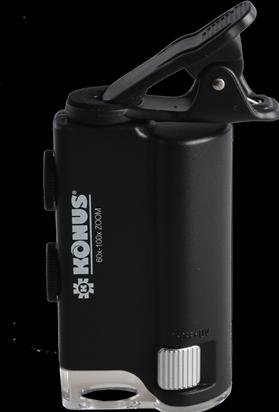 Actual product image Konus Cone clip 60x-100x microscope
