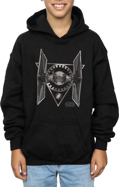 Actual product image Star Wars Boys The Last Jedi TIE Fighter Hoodie (128)