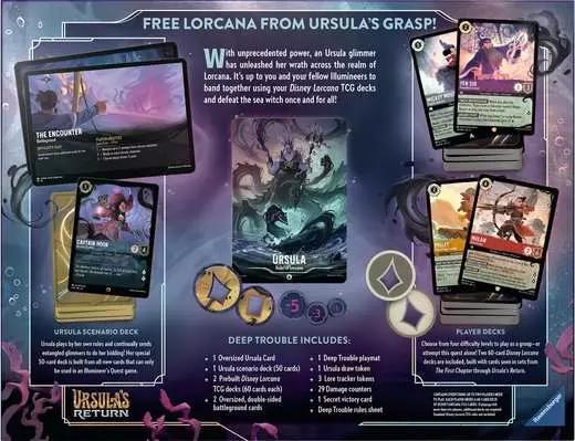 Actual product image Disney Lorcana Trading Card Game: Set 4 - Special Gift Set (English, Box Set & Collection)