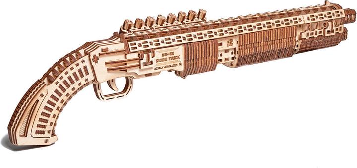 Image du produit Wood Trick Shotgun SG-12 - Fusil à pompe - Kit de construction en bois