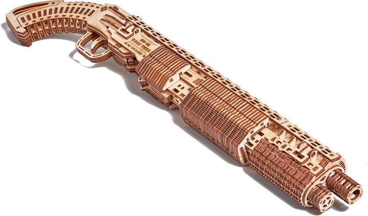 Image du produit Wood Trick Shotgun SG-12 - Fusil à pompe - Kit de construction en bois
