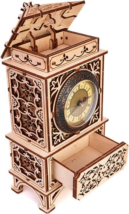 Wood Trick Orologio classico - Orologio a pendolo - Kit 3D in legno