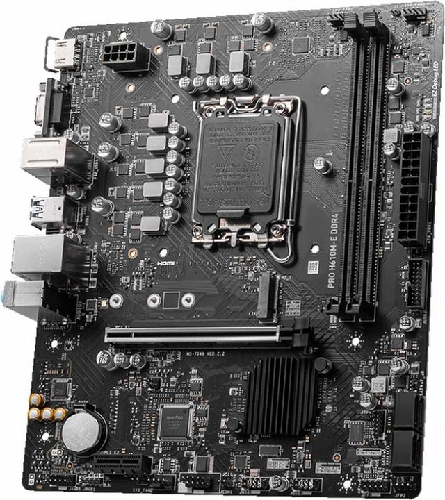 Produktbild MSI PRO H610M-E DDR4 (LGA 1700, Intel H610, mATX)