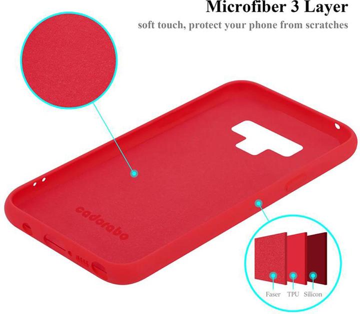 Actual product image Cadorabo TPU Liquid Silicone Case Cover (Samsung Galaxy Note 9)