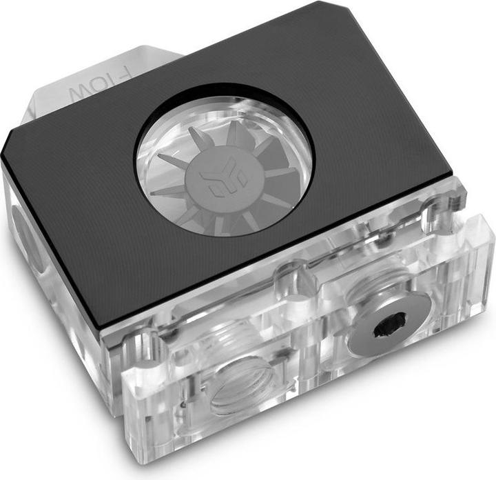 Actual product image EKWB EK-Quantum Scalar Flowmeter Bottom-To-Top D-RGB
