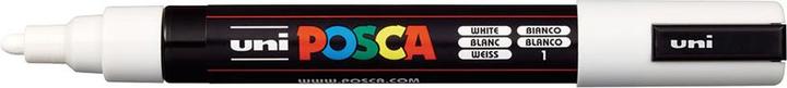 Actual product image Posca Paint marker Uni PC-5M white 1,8-2,5mm - (6 pcs.) (White, 2.50 mm, 6 x)