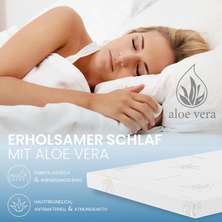 Image du produit Bestschlaf Visko-Mineralschaum Matratzenauflage, Höhe 4 cm (120 x 200 cm)