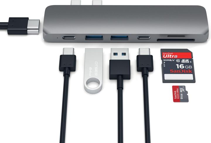 Actual product image Satechi St-Cmbpm (USB-C, 1 Ports)
