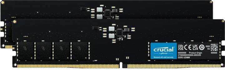 Image du produit Crucial RAM D5 5200 32 Go C42 K2 (2 x 16GB, 5200 MHz, RAM DDR5, U-DIMM)