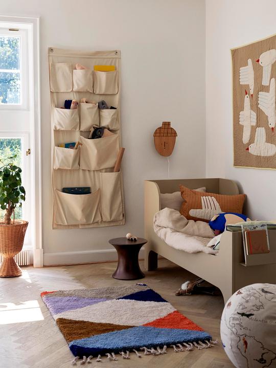 Image du produit Ferm Living Pochettes murales XL en toile (70 x 160 cm)